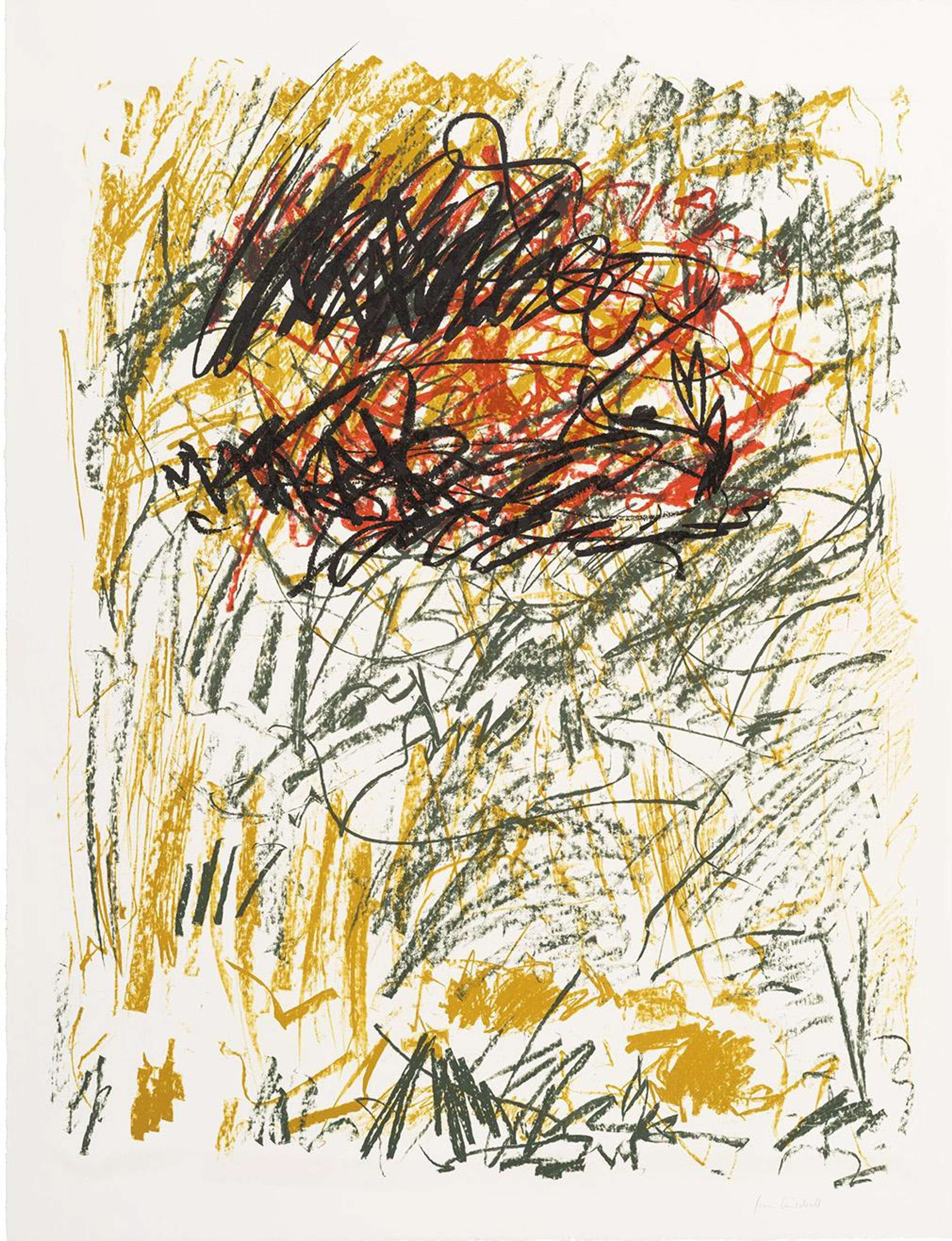Flower III - Signed Print by Joan Mitchell 1981 - MyArtBroker