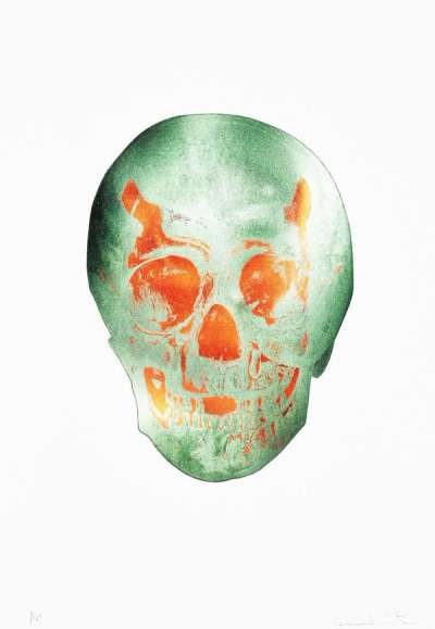 The Dead (lime green, island copper) - Signed Print by Damien Hirst 2009 - MyArtBroker