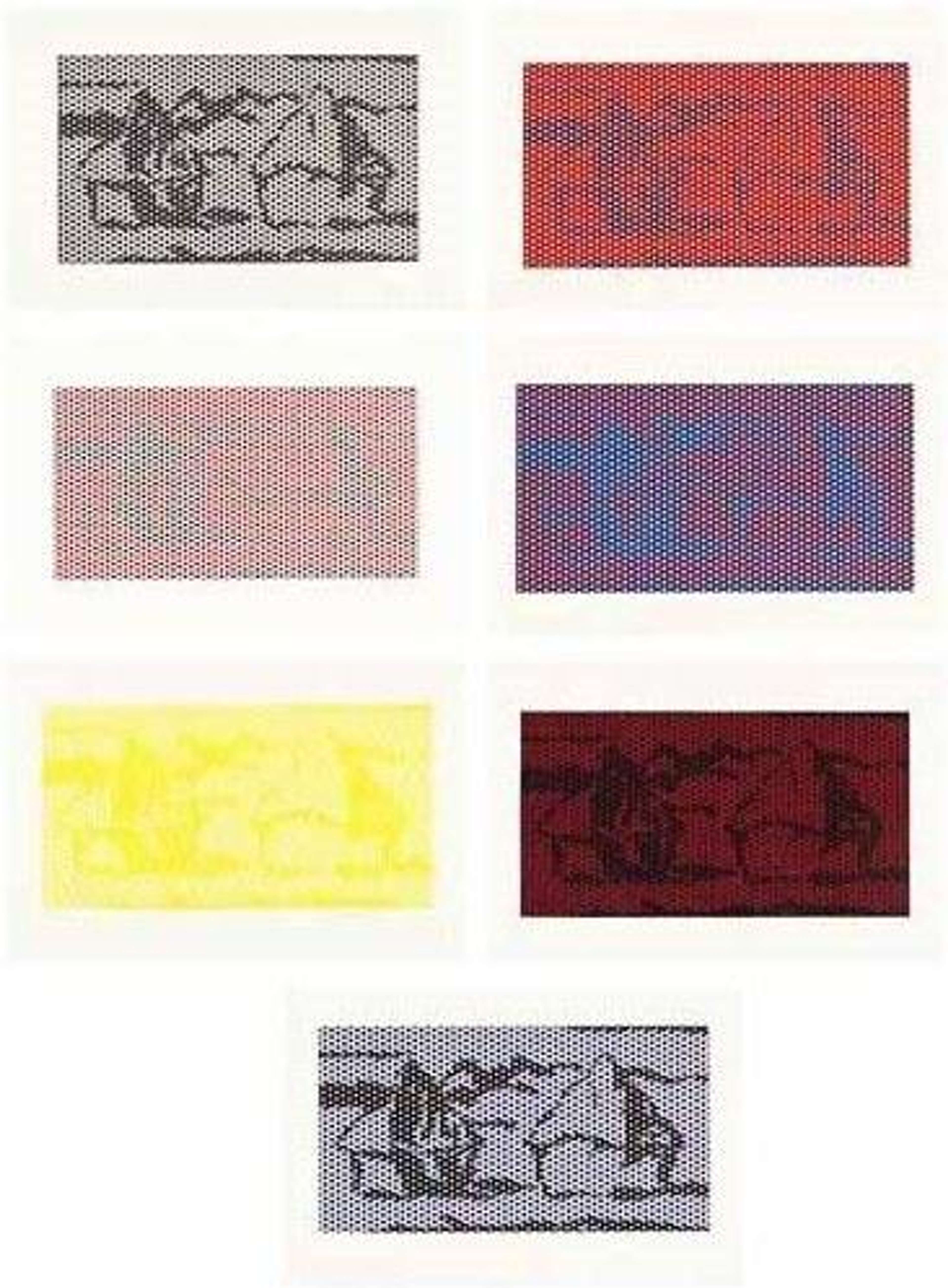 Haystacks Series by Roy Lichtenstein
