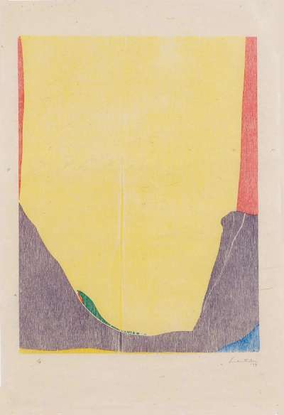 East And Beyond - Signed Print by Helen Frankenthaler 1973 - MyArtBroker