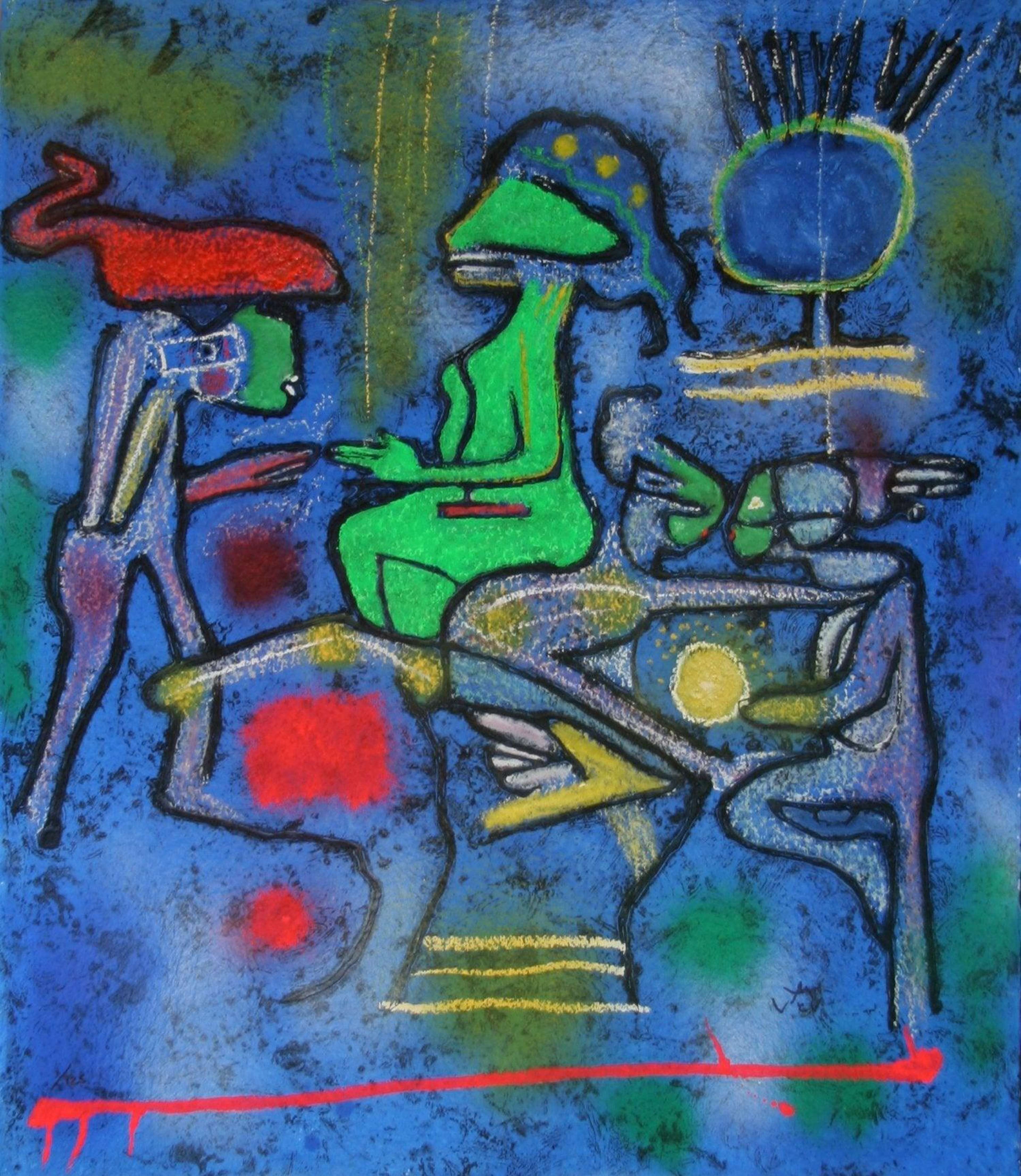 La Source Du Calme - Signed Print by Roberto Matta 2002 - MyArtBroker