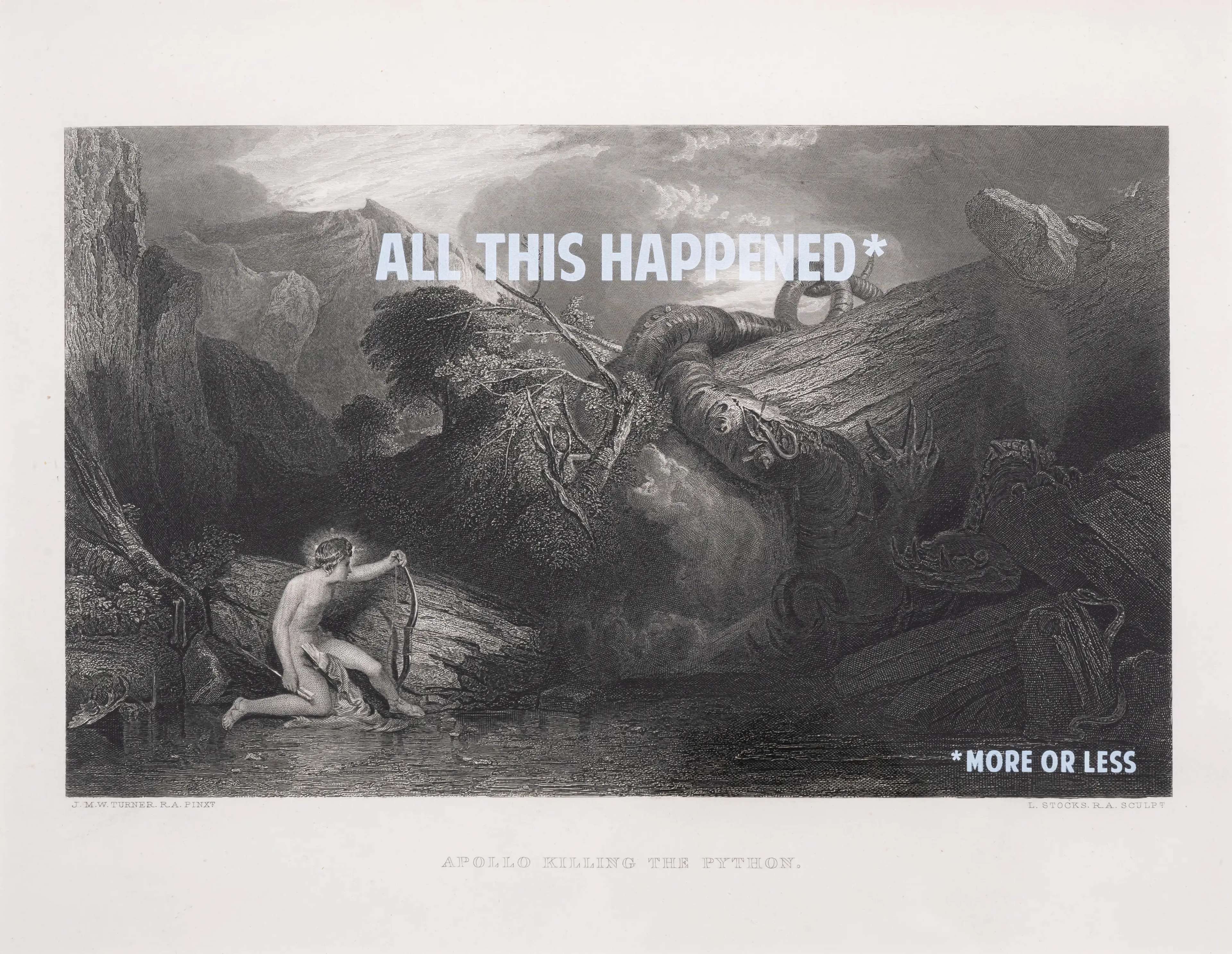 All This Happened - Signed Print by The Connor Brothers 2015 - MyArtBroker