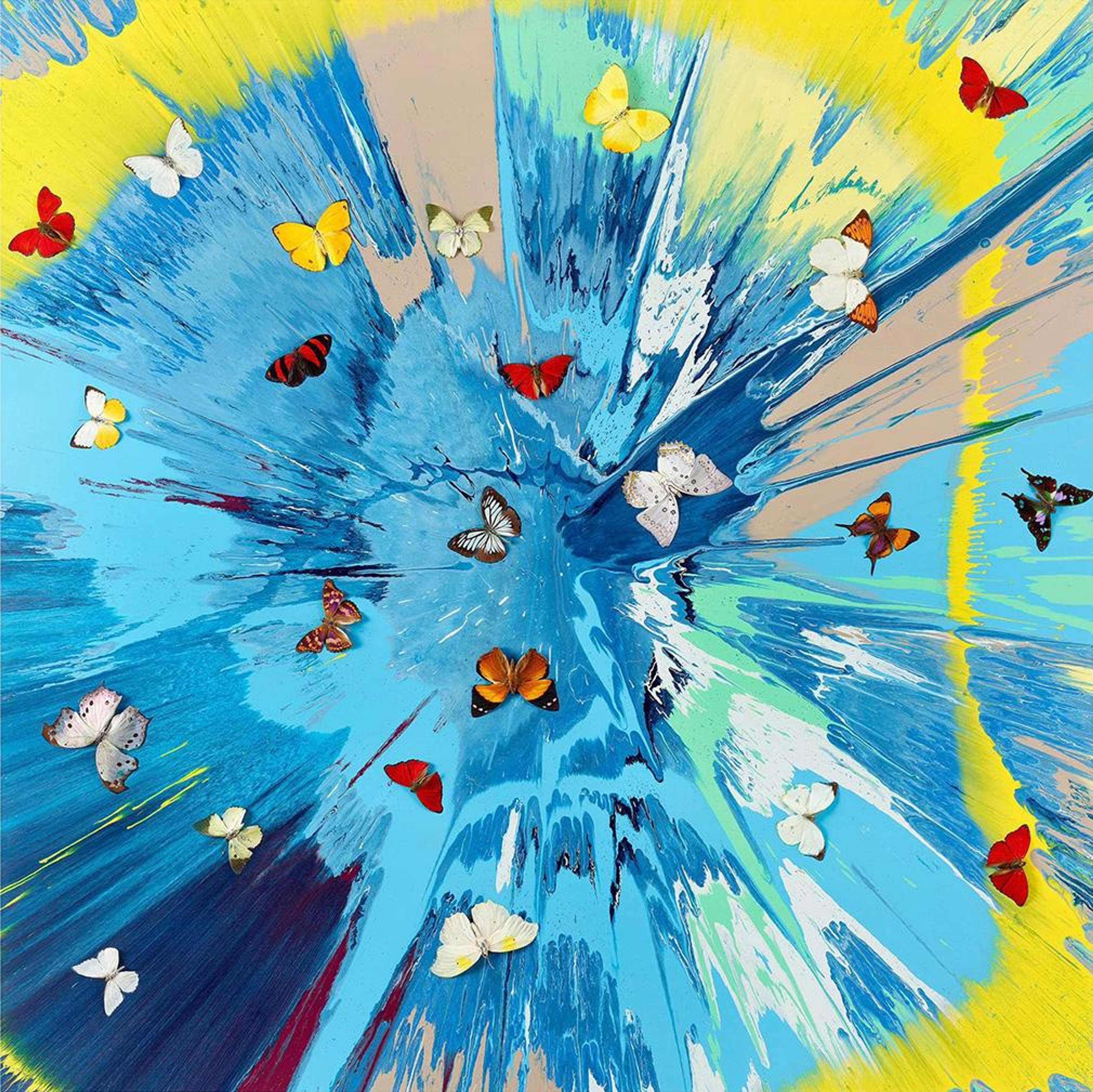 H19-3 Luna Chrysalis - Signed Print by Damien Hirst 2025 - MyArtBroker