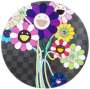 Takashi Murakami: Purple Flowers In Bouquet - Signed Print