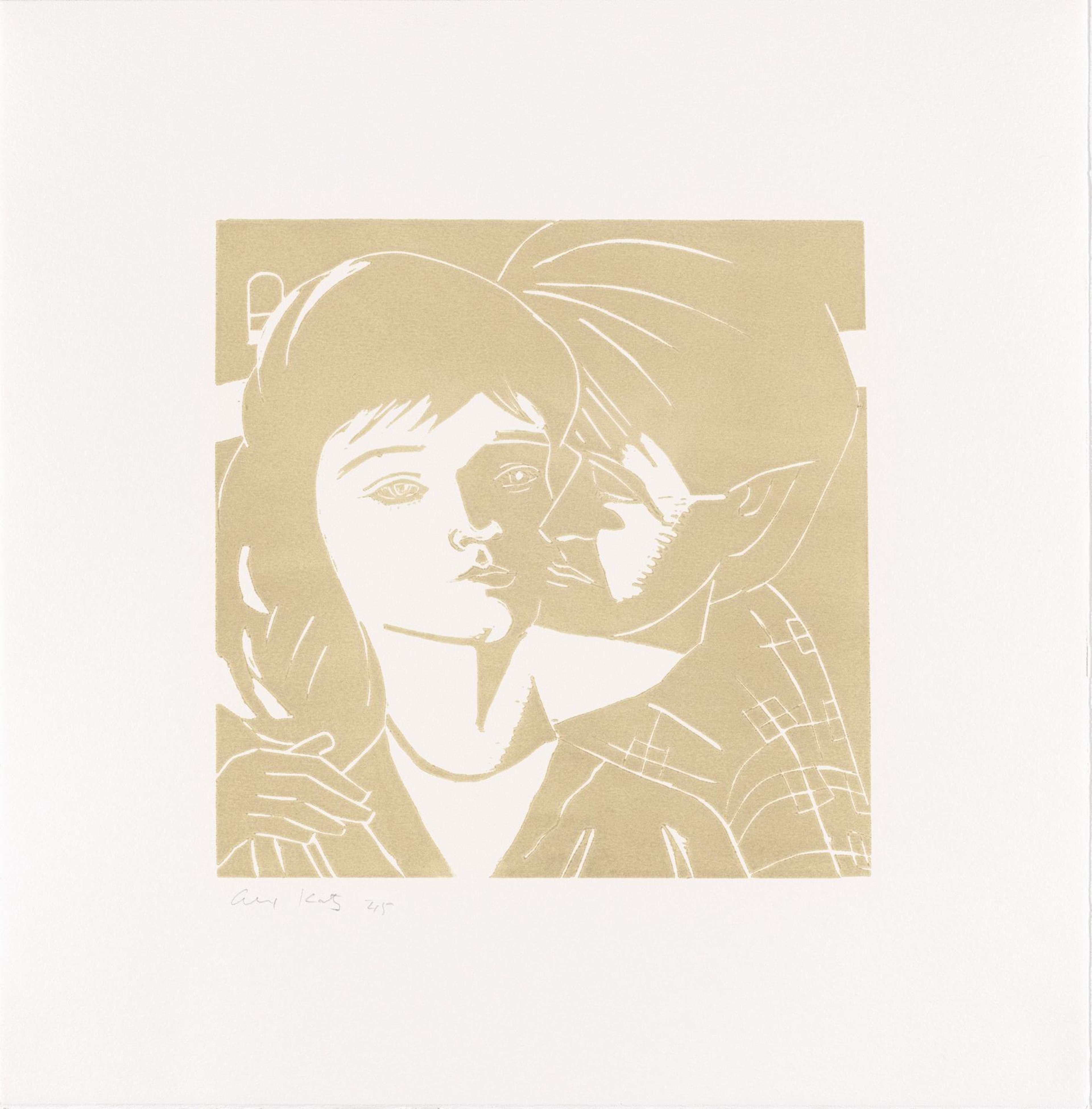 Eric & Anni - Signed Print by Alex Katz 1986 - MyArtBroker