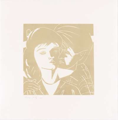 Eric & Anni - Signed Print by Alex Katz 1986 - MyArtBroker