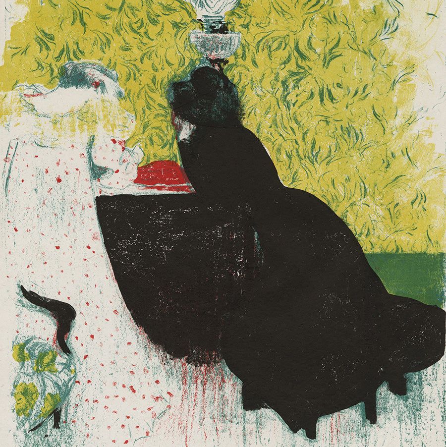 Edouard Vuillard、画集画額付 Edouard VUILLARD (1868-1940) The Cook La Cuisinière