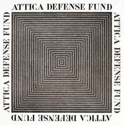 Attica Defense Fund - Signed Print by Frank Stella 1975 - MyArtBroker