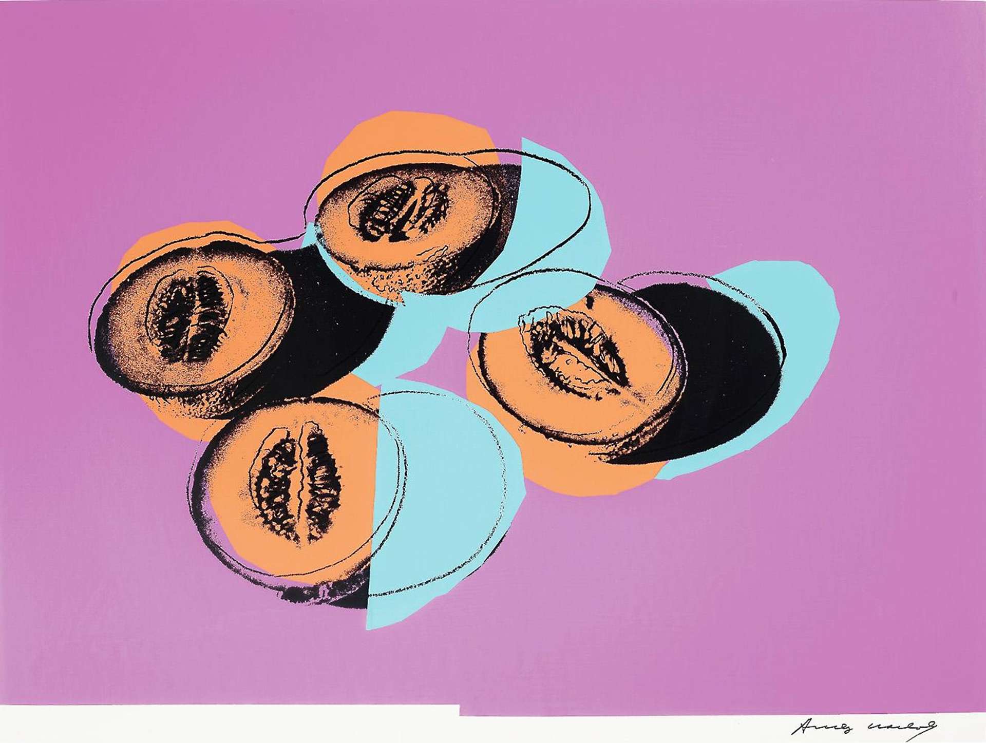 Cantaloupes II (F. & S. II.198) - Signed Print by Andy Warhol 1979 - MyArtBroker