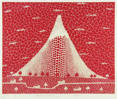 Mt. Fuji - Signed Print by Yayoi Kusama 1983 - MyArtBroker