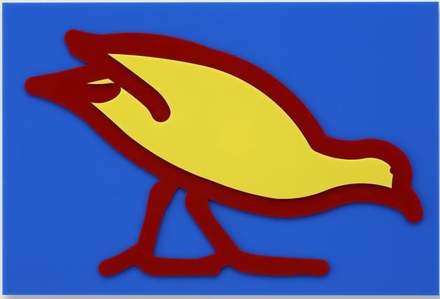 Julian Opie 限定版 Birds プレート 2021年 Small Birds by Julian Opie Meaning, Analysis & Auction Results