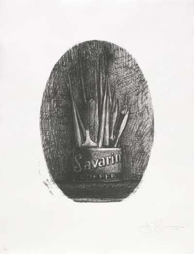 Savarin 4 (Oval) - Signed Print by Jasper Johns 1978 - MyArtBroker