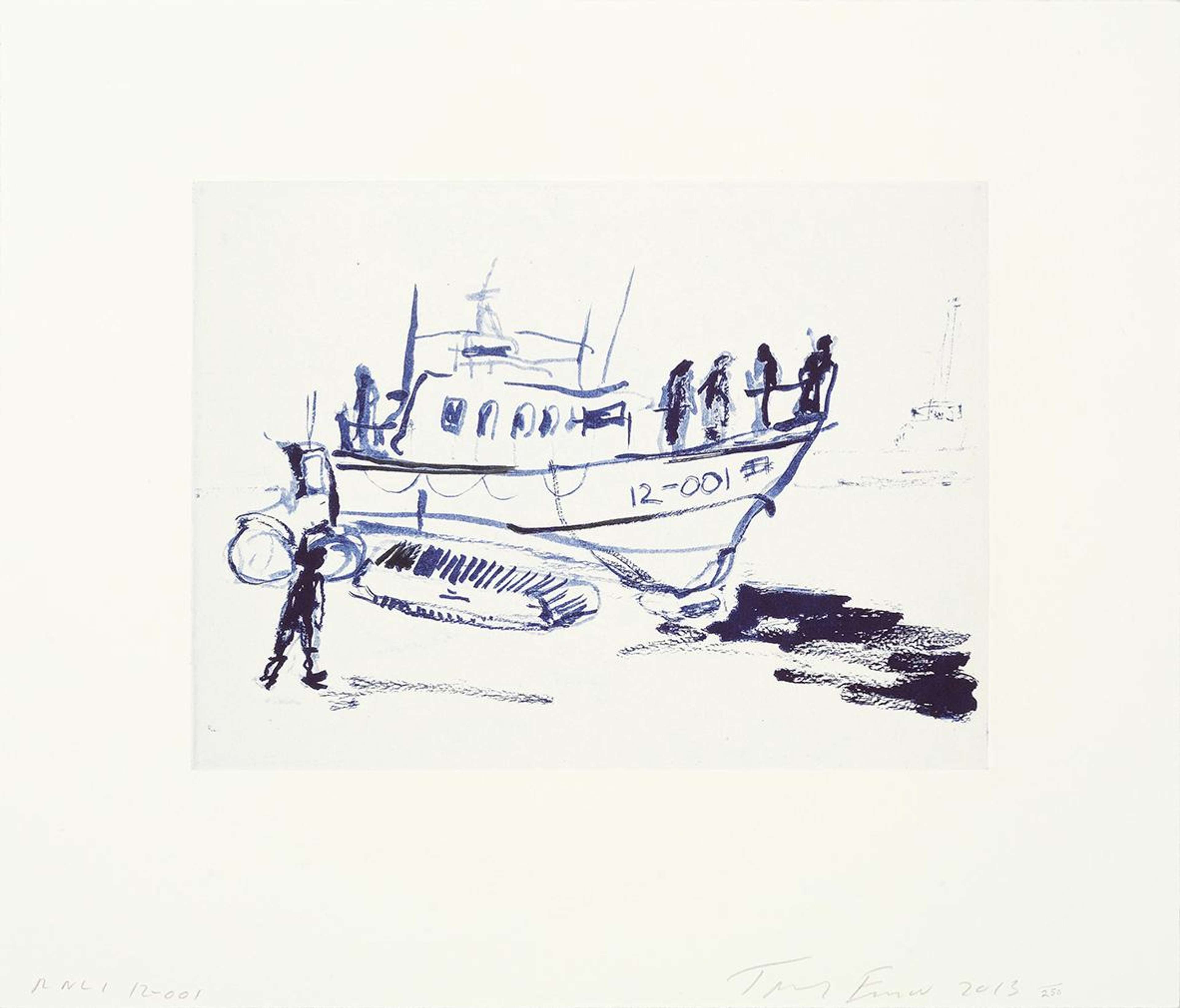 RNLI 12 - 001 - Signed Print by Tracey Emin 2013 - MyArtBroker