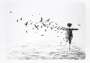 Pejac: Scattercrow - Signed Print