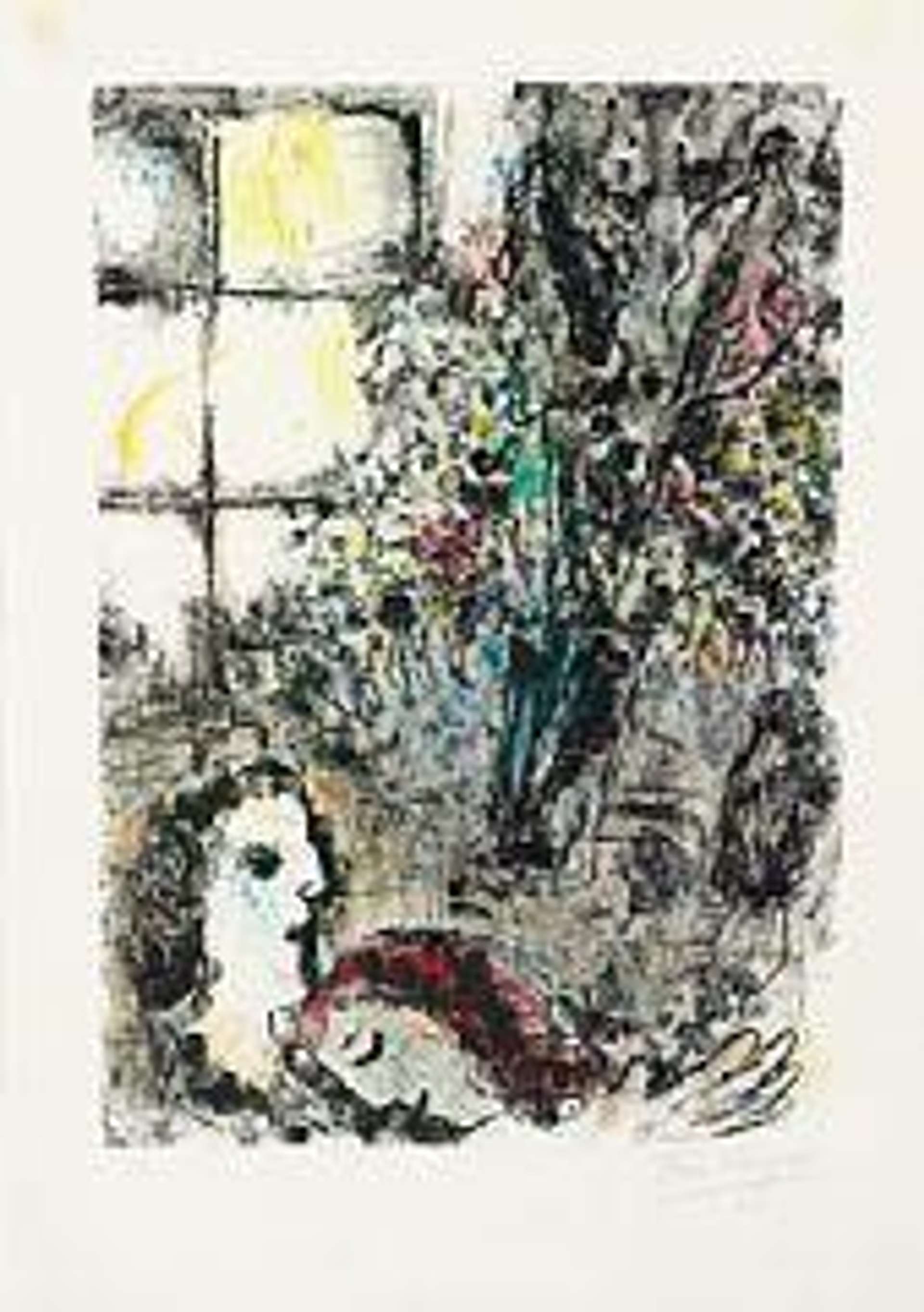 Marc Chagall: Le Soir D’Été, Paris - Signed Print