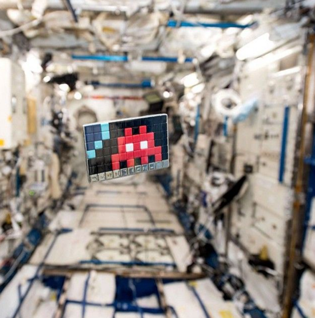 Invader in Space: From Street Art to Space Art | MyArtbroker