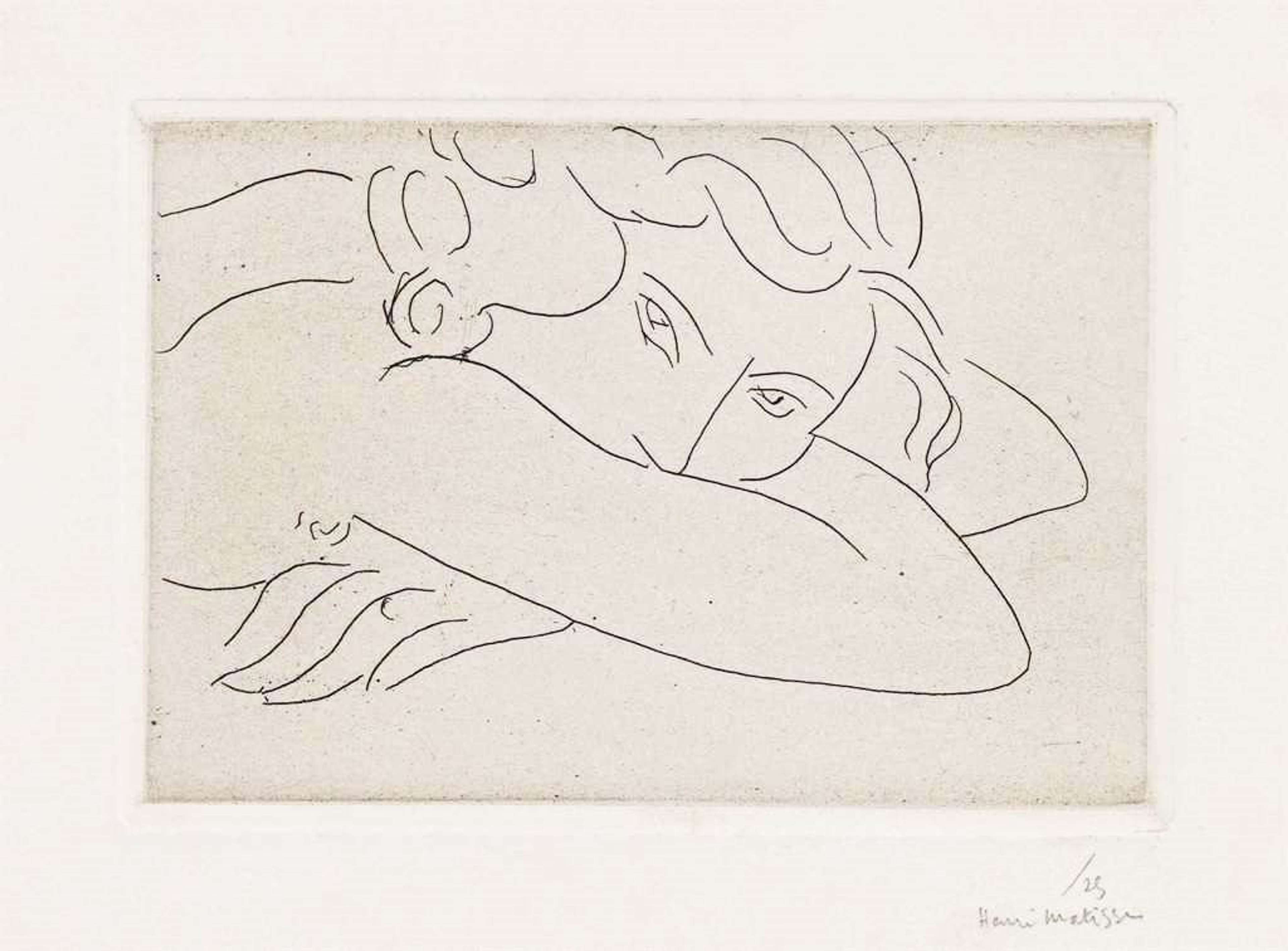 Jeune Femme Le Visage Enfoui Dans Les Bras - undefined by Henri Matisse 1929 - MyArtBroker