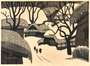 Saito Kiyoshi: Winter In Aizu (13) - Signed Print