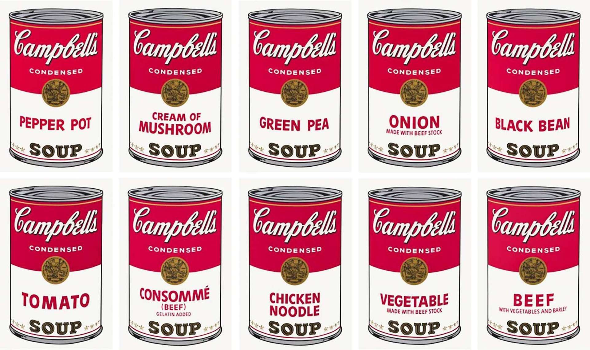 Campbell's Soup by Andy Warhol