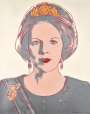 Andy Warhol: Queen Beatrix Of The Netherlands Royal Edition (F. & S. II.339A) - Signed Print