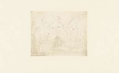 La Danse Barbare - Signed Print by Pablo Picasso 1905 - MyArtBroker