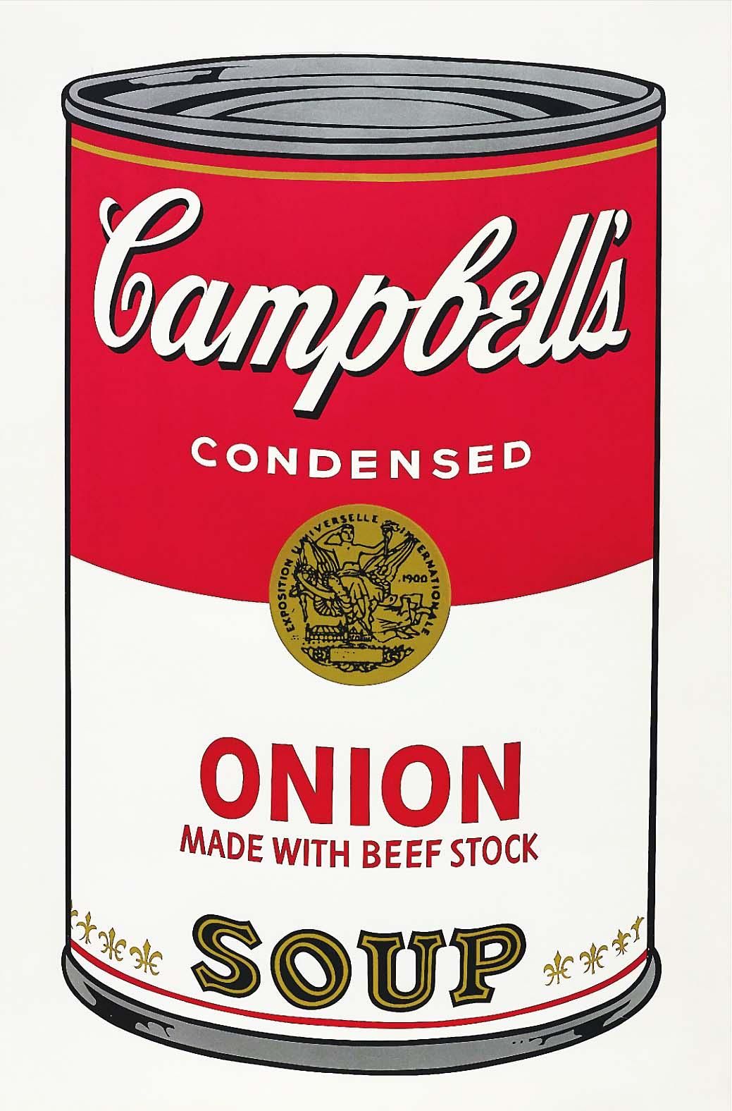 Andy warhol on sale soup can