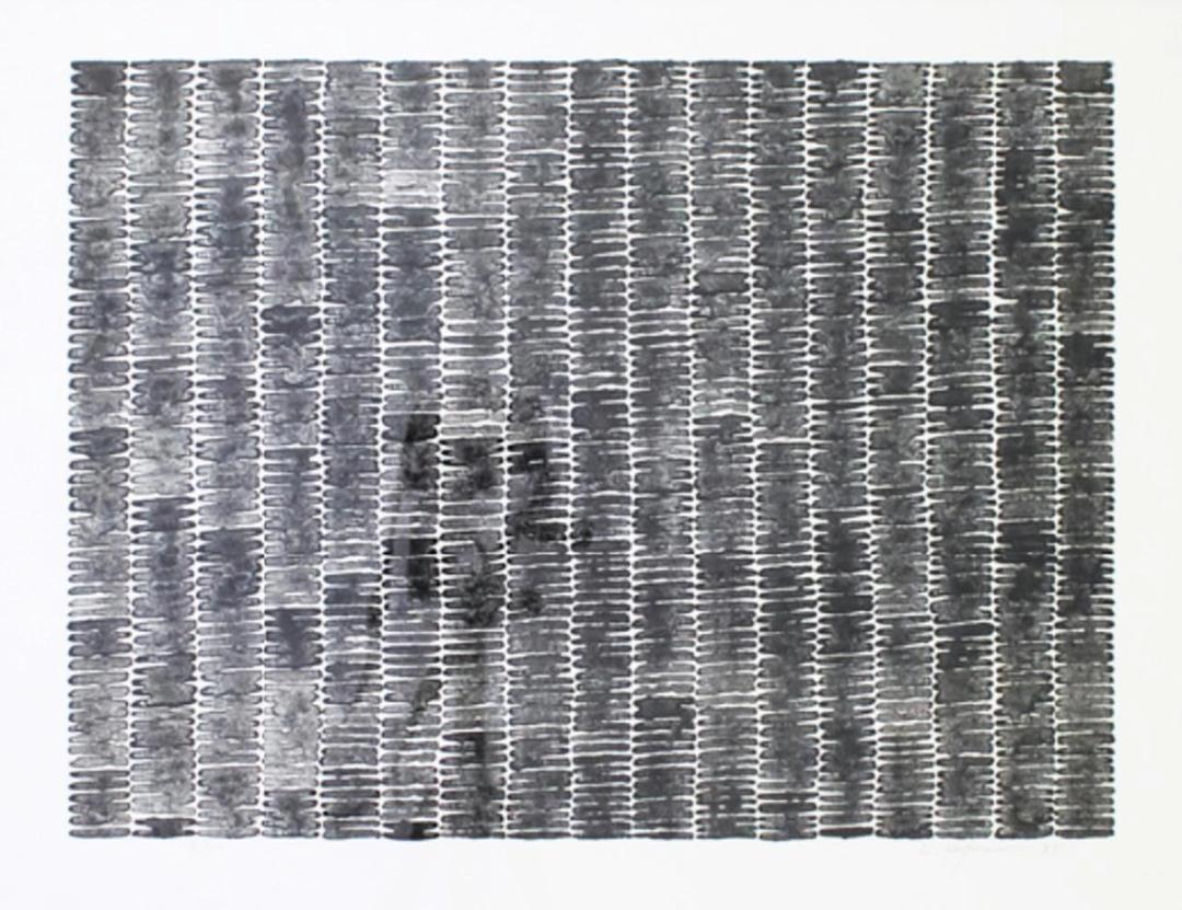 Ufan Lee From Line 3 (Signed Print) 1977