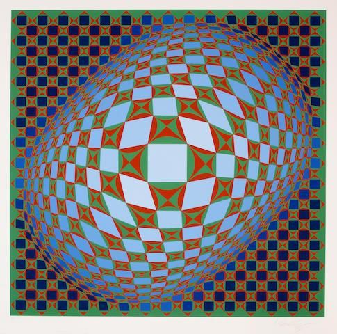 Victor Vasarely Louisiana III (Signed Print) 1983 | MyArtBroker
