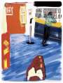 David Hockney: Waiting At York - Signed Print