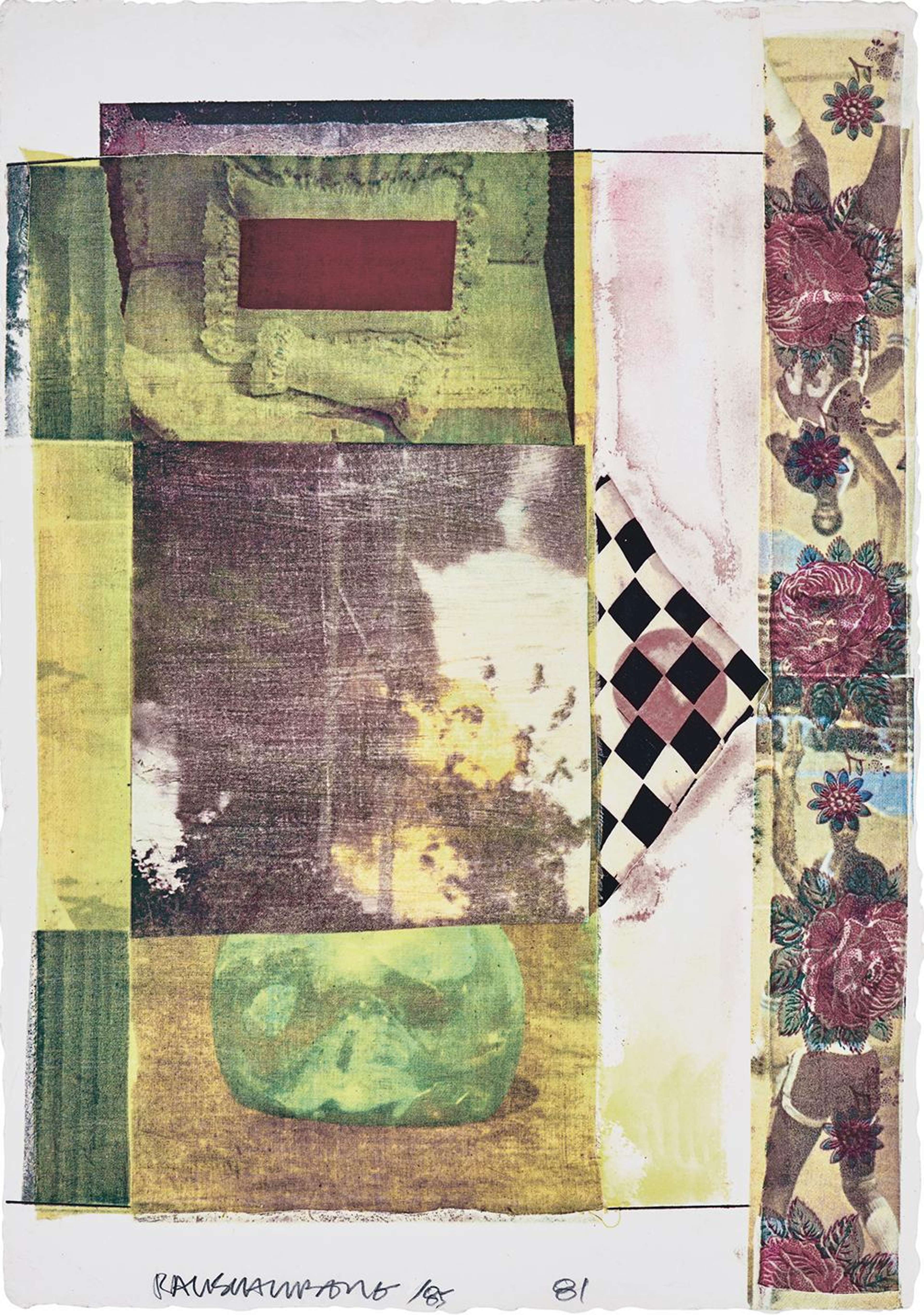 Arcanum III - Signed Print by Robert Rauschenberg 1981 - MyArtBroker