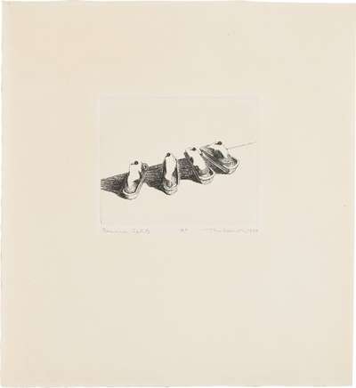 Banana Splits - Signed Print by Wayne Thiebaud 1964 - MyArtBroker