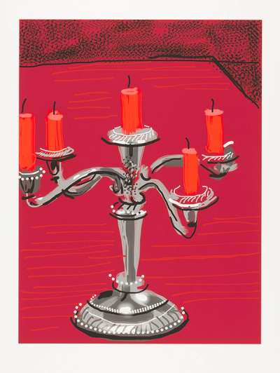 Five Candles - Signed Print by David Hockney 2011 - MyArtBroker
