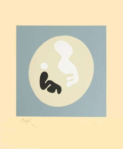 Le Soleil Recerclé 9 - Signed Print by Jean Arp 1966 - MyArtBroker