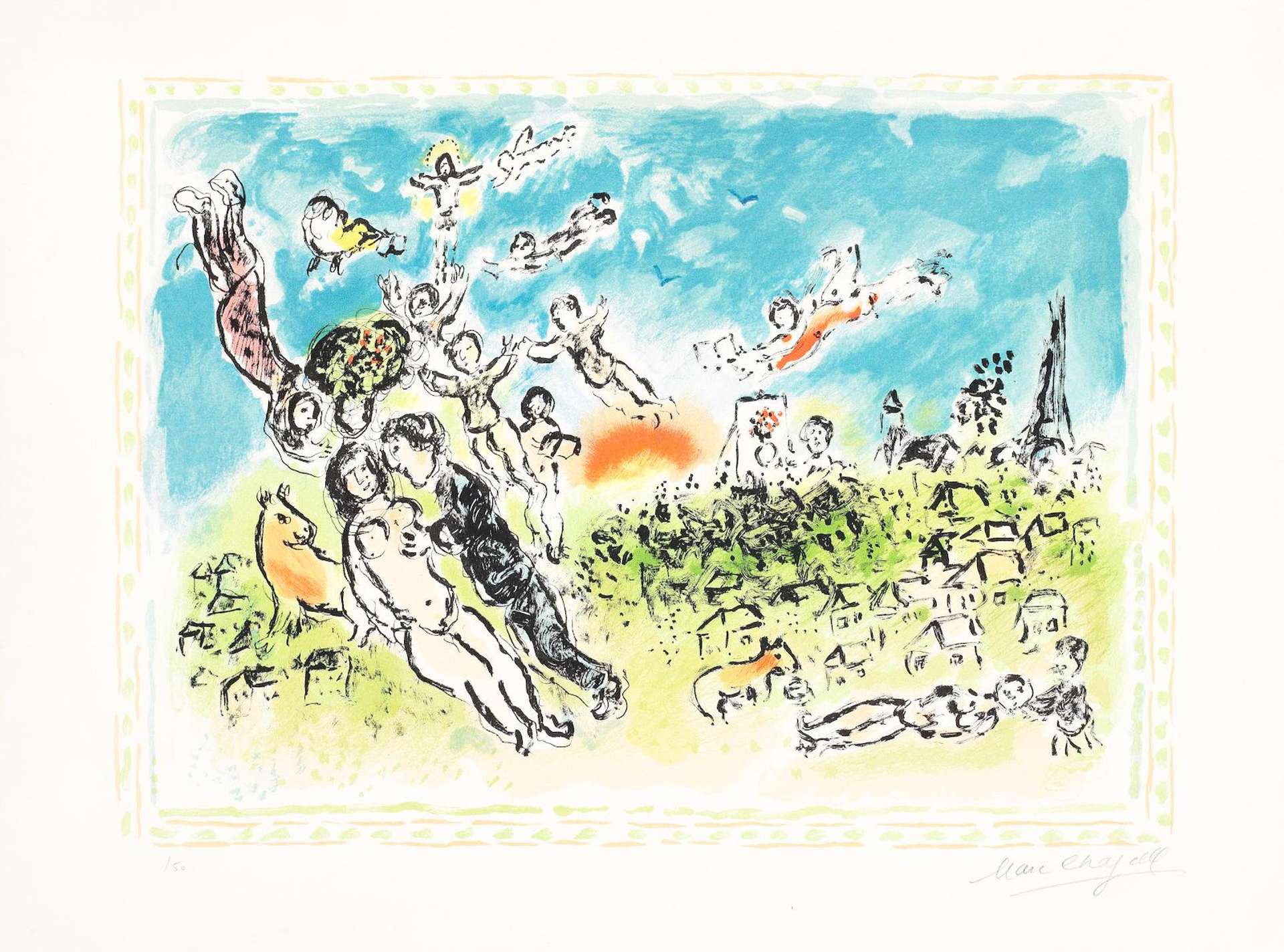 Marc Chagall: Summer Dream - Signed Print