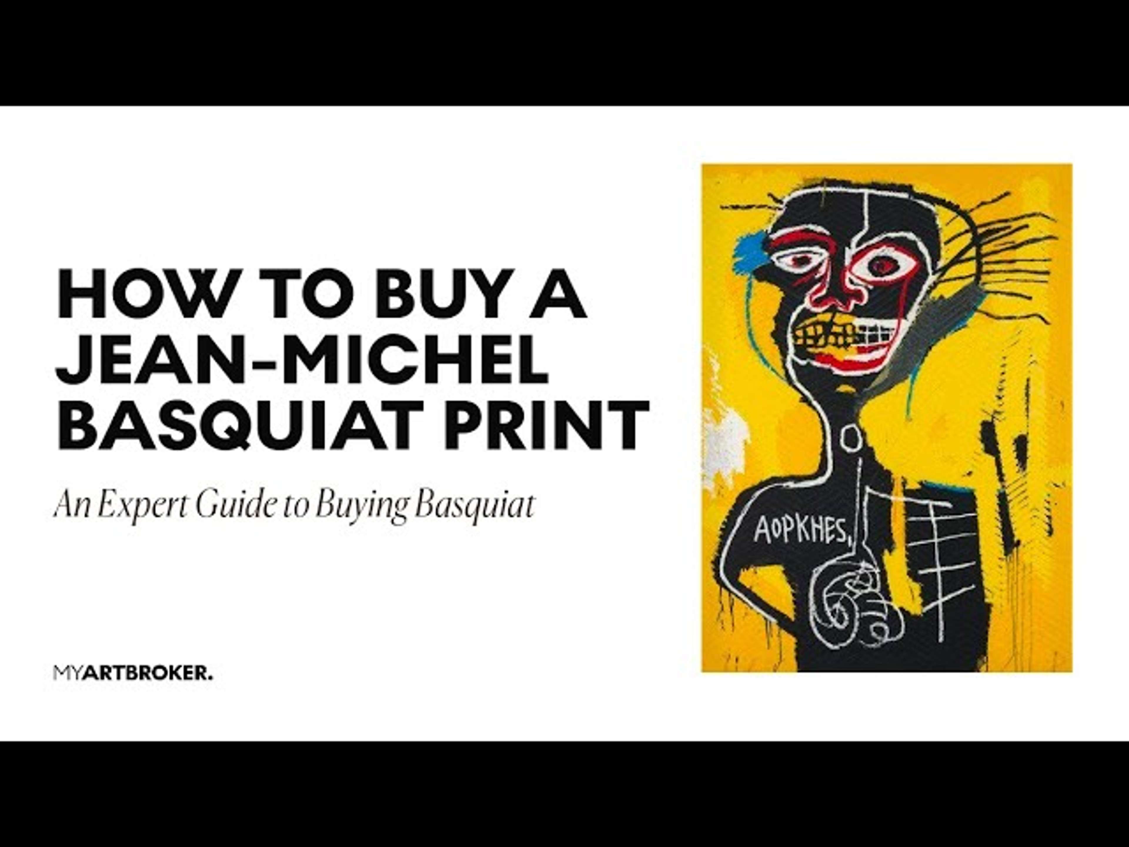 A Video Guide To Buying Jean-Michel Basquiat