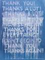 Mel Bochner: Thank You! - Signed Print