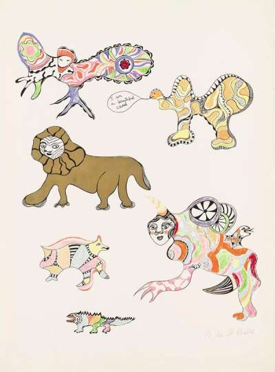 Nana Power VII - Signed Print by Niki de Saint Phalle 1970 - MyArtBroker