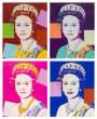 Andy Warhol: Queen Elizabeth II (F. & S. II.334 - 337) (complete set) - Signed Print