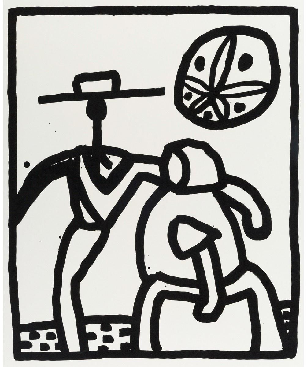 Keith Haring Kutztown (Signed Print) 1989 | MyArtBroker