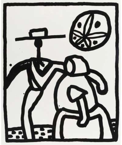 Kutztown - Signed Print by Keith Haring 1989 - MyArtBroker