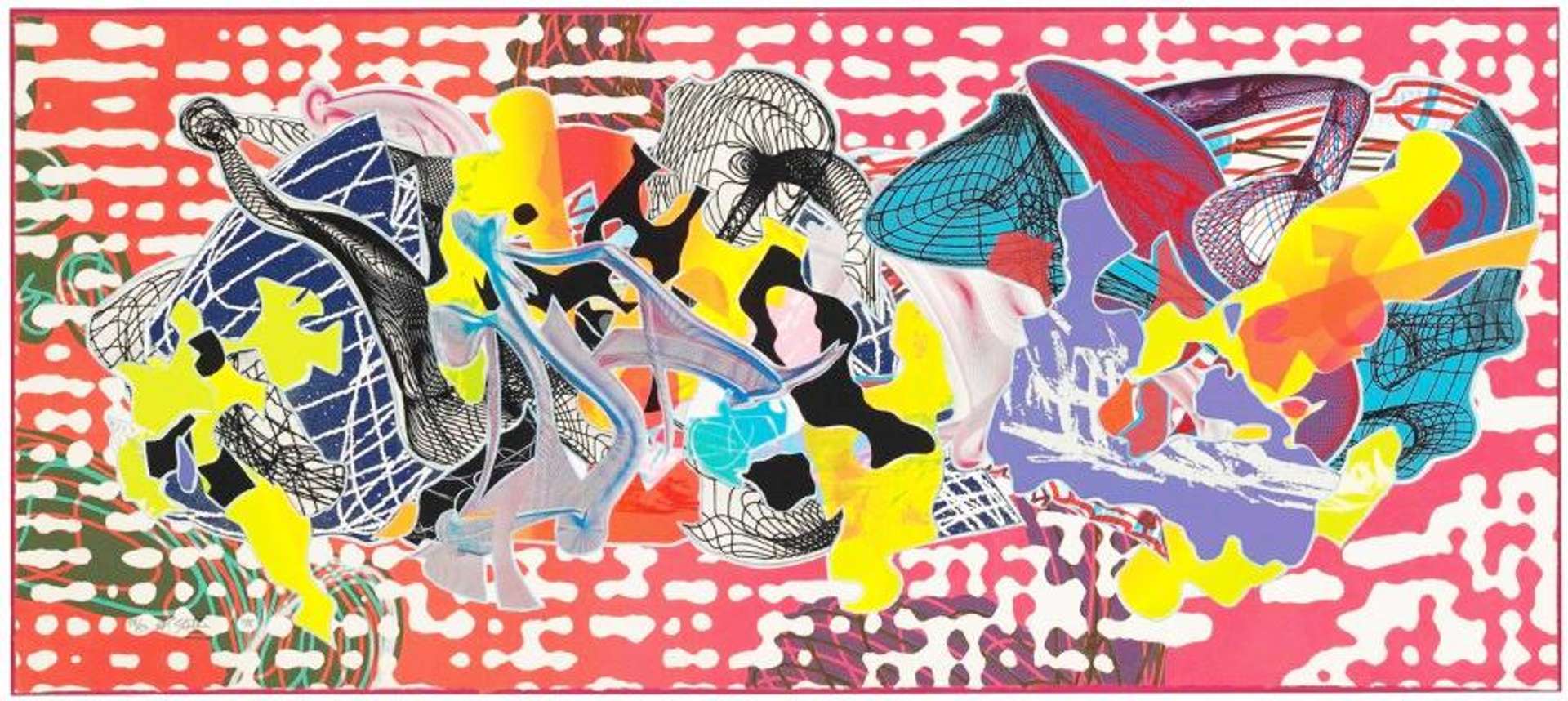 Frank Stella: Libertina - Signed Print