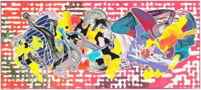 Frank Stella: Libertina - Signed Print