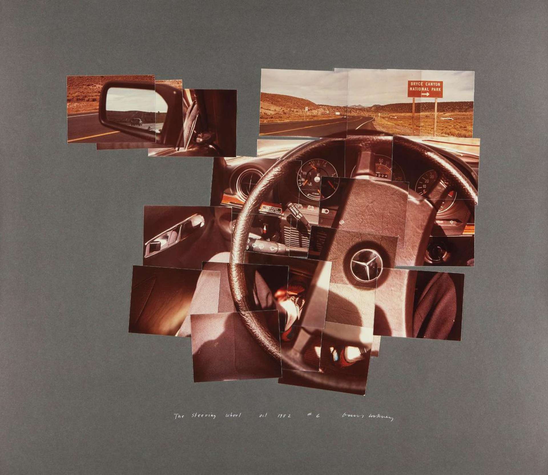 The Steering Wheel, Oct 1982 © David Hockney 1982 - MyArtBroker