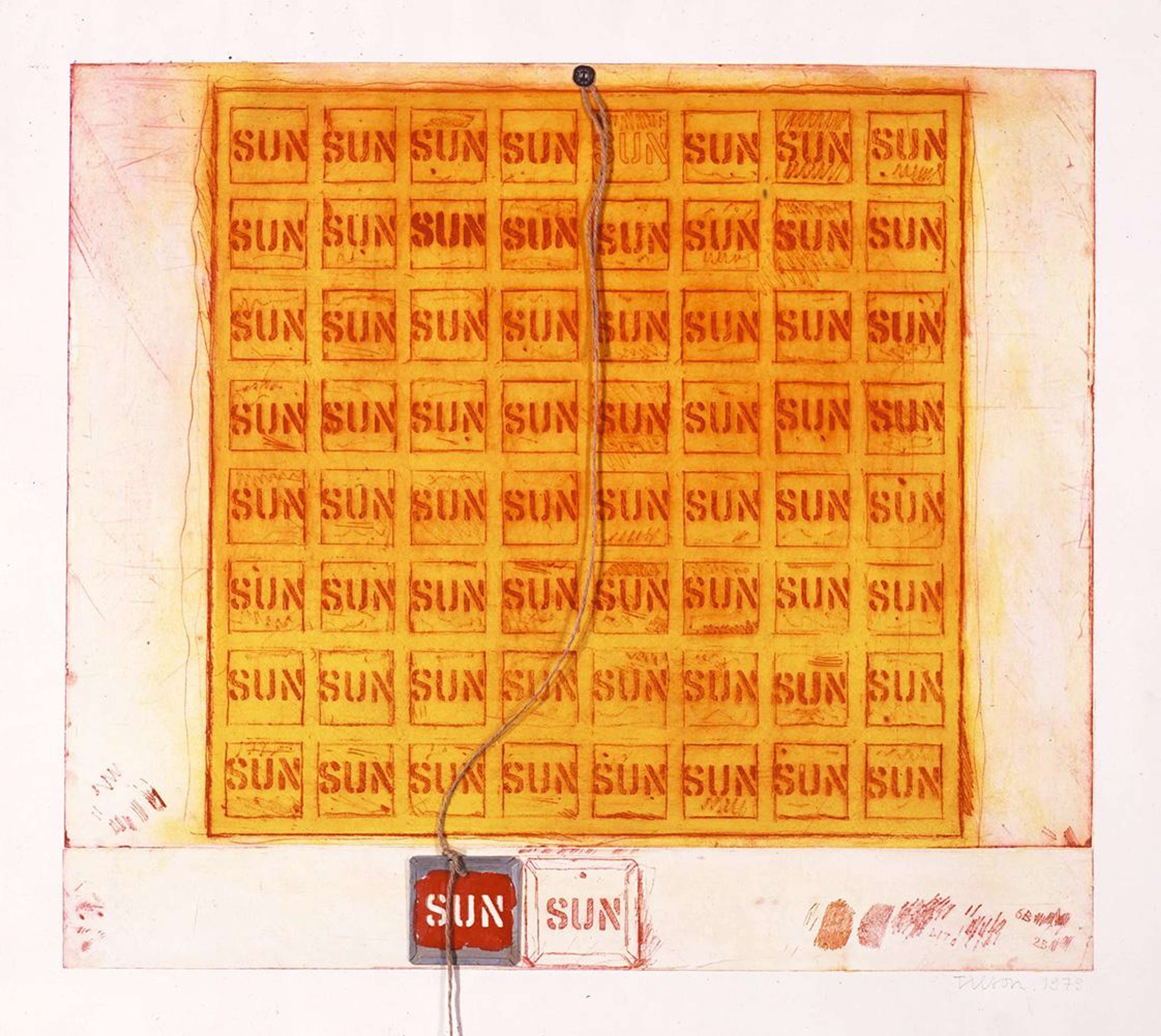 Sun Mantra - Signed Print by Joe Tilson 1979 - MyArtBroker