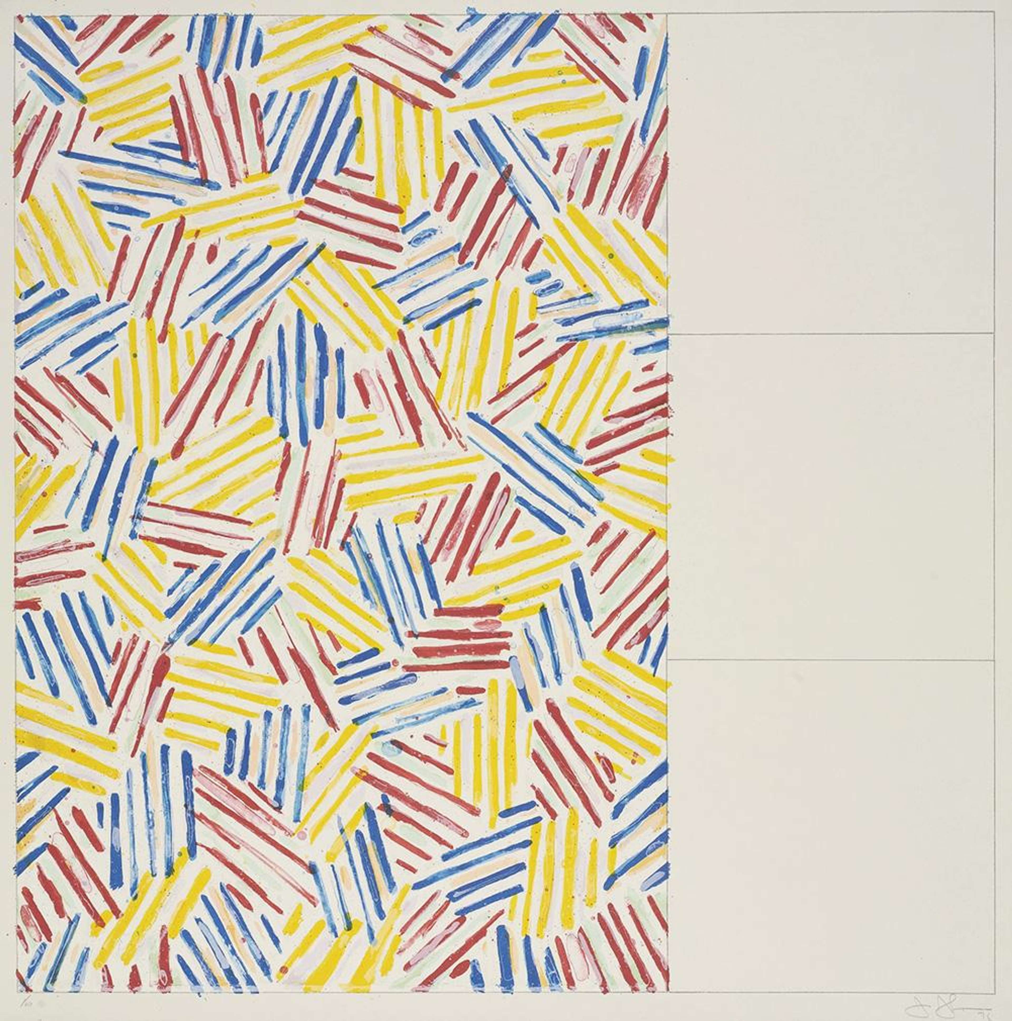 #1 - Signed Print by Jasper Johns 1976 - MyArtBroker