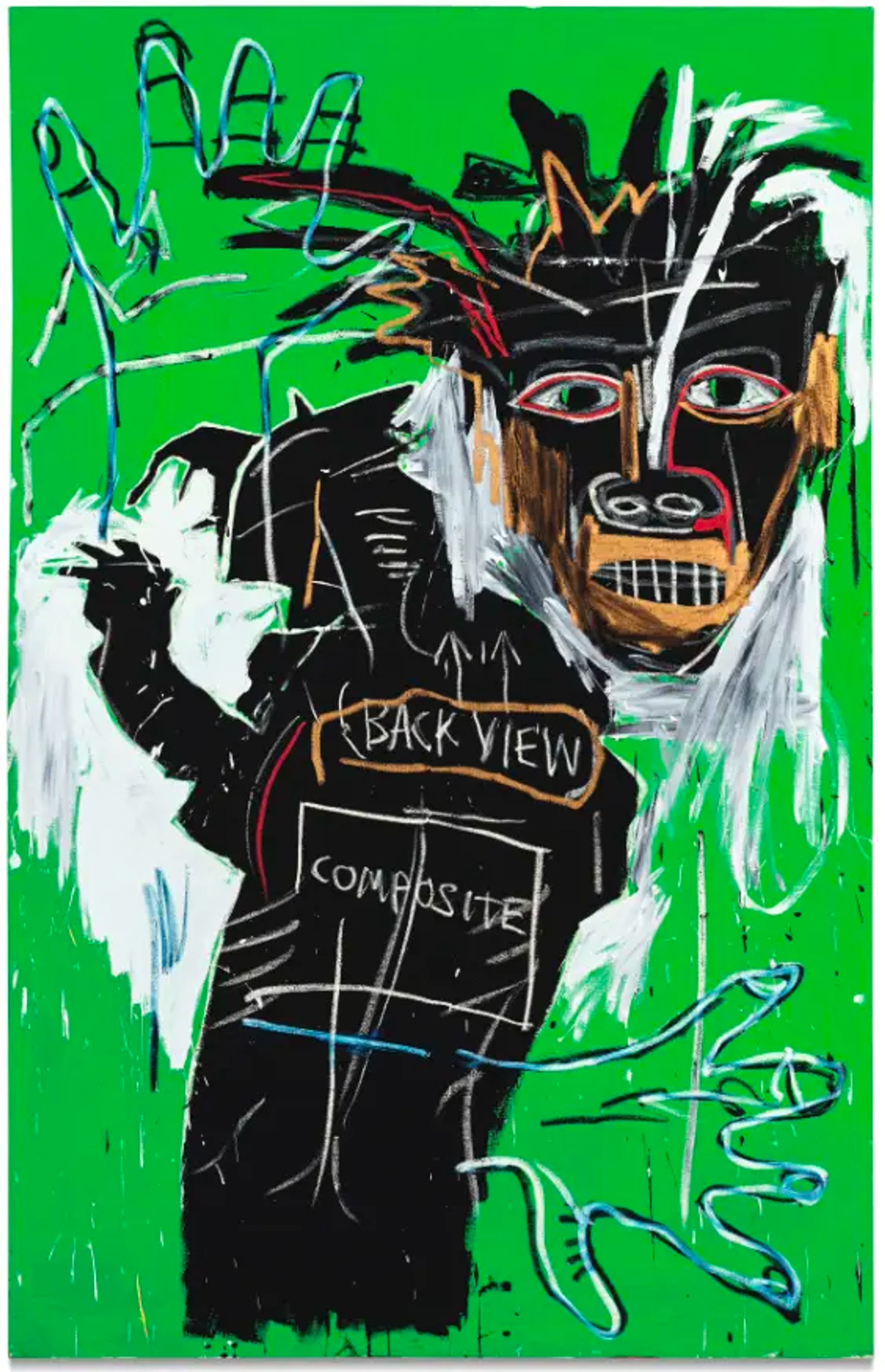 Self-Portrait as a Heel (Part Two) by jean-Michel Basquiat 