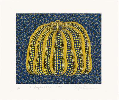 Pumpkin (BY) (K. 318) - Signed Print by Yayoi Kusama 2004 - MyArtBroker