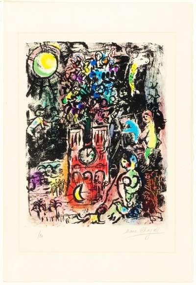 Marc Chagall: Arbre De Jessé - Signed Print