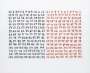 Mel Bochner: Counting (Double Over) - Signed Print