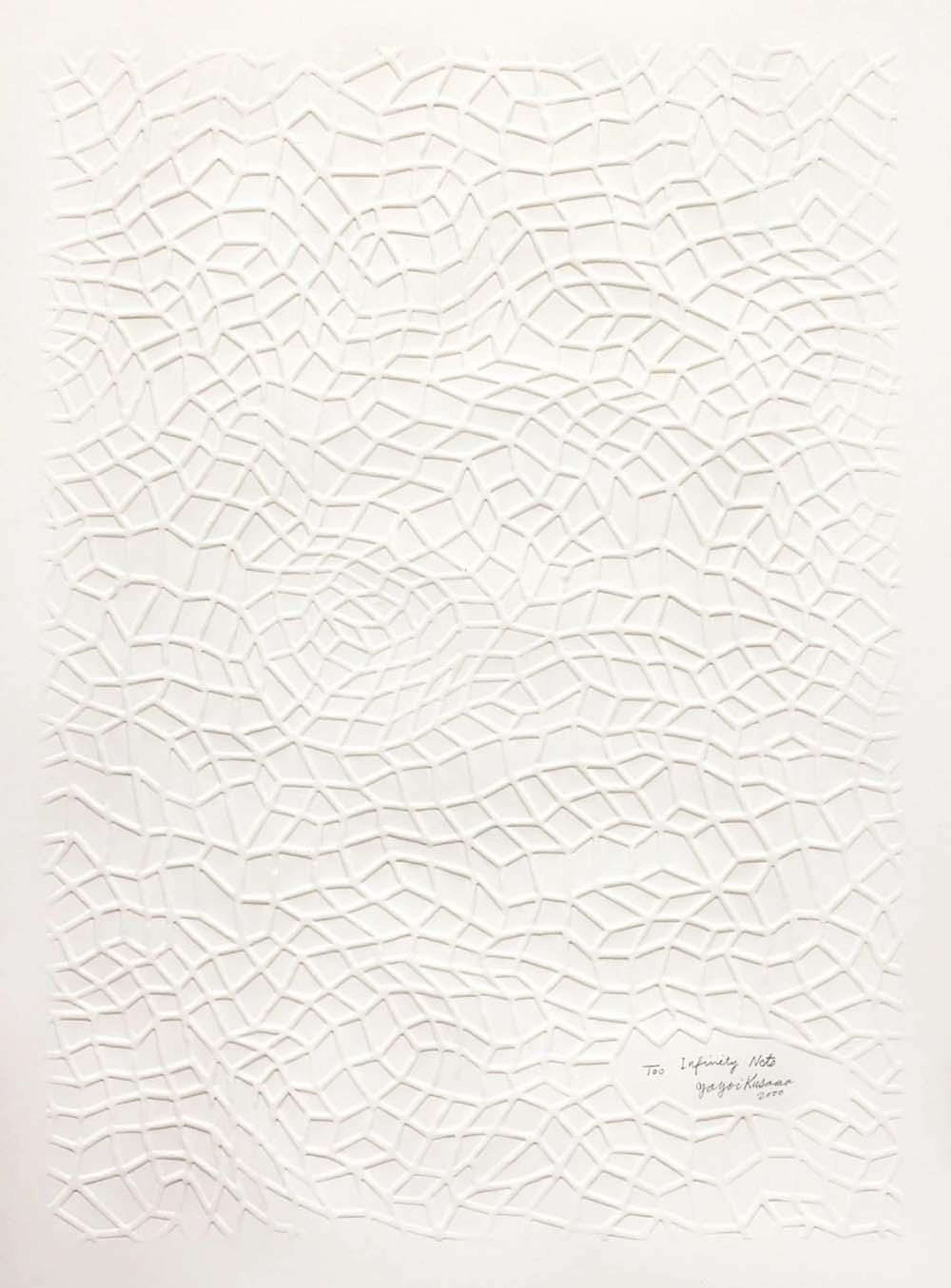 Infinity Nets, Kusama 297 - Signed Print by Yayoi Kusama 2000 - MyArtBroker